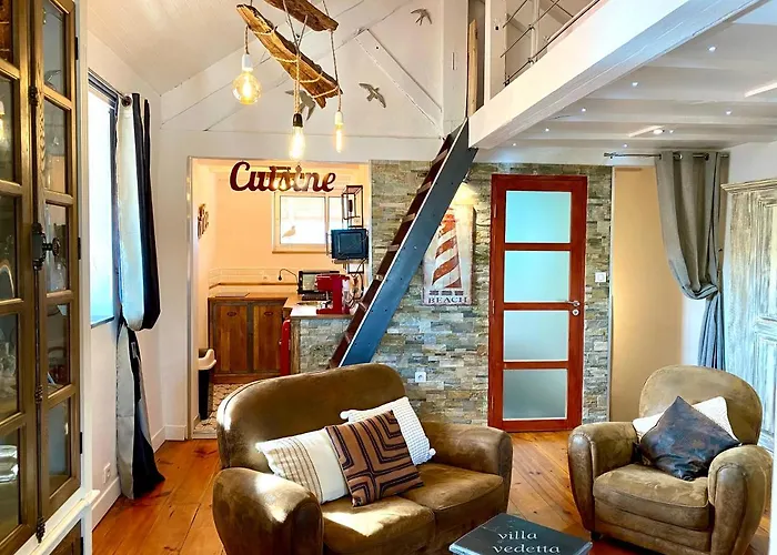 Vedetta - 4 Pers - 200 M Plage - Triangle D Or 公寓